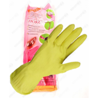 П082 Перчатки хозяйственные ЛЮКС S 12/240 П082 Перчатки хозяйственные ЛЮКС S 12/240