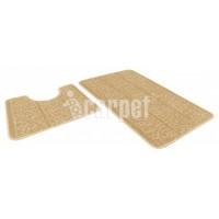 Набор ковриков д/в Актив icarpet 50*80+50*40 бисквит 7 Набор ковриков д/в Актив icarpet 50*80+50*40 бисквит 7