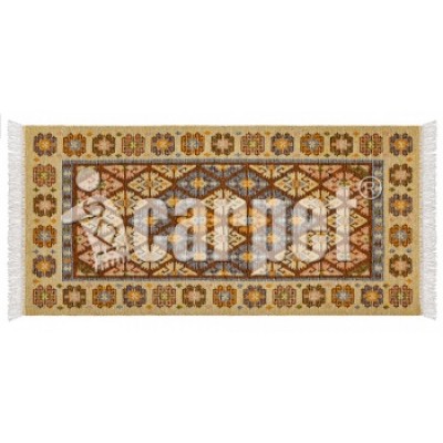 Коврик универсальный SHAHINTEX ETNO icarpet 70*140 янтарь 002