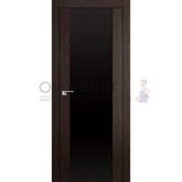 Дверь царговая ЭкоШпон "МОДЕЛЬ 40" 80 (Венге черное стекло) Дверь царговая ЭкоШпон "МОДЕЛЬ 40" 80 (Венге черное стекло)