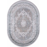 Ковер AjmaL овал LP292 crem/turquoise 2,0*2,9 (5,8 м.кв.)