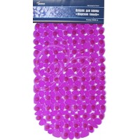 Коврик для ванной комнаты "Морская галька" 36х69см фуксия Коврик для ванной комнаты "Морская галька" 36х69см фуксия