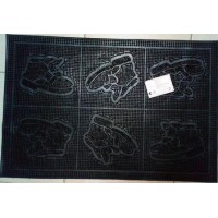 Коврик придверный Ботинки 0,40х0,60м 5мм Коврик придверный Ботинки 0,40х0,60м 5мм