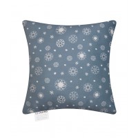 Подушка декор. Метелица бархат 40*40 серо-голубой Подушка декор. Метелица бархат 40*40 серо-голубой