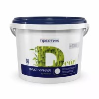 Краска Фактурная для нар. и вн. работ рельефная Престиж 5,0кг Краска Фактурная для нар. и вн. работ рельефная Престиж 5,0кг