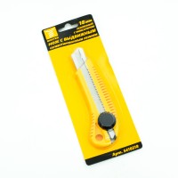 НОЖ с выдвижным лезвием 18мм MosTek (желтые) НОЖ с выдвижным лезвием 18мм MosTek (желтые)