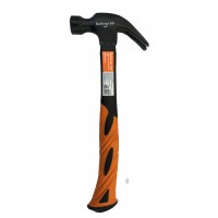 Молоток-гвоздодер 450 г с фибергласс.рукоятка -Bohrer Молоток-гвоздодер 450 г с фибергласс.рукоятка -Bohrer