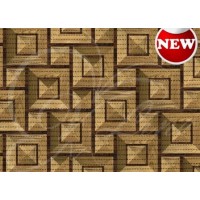 Коврик мерный ПВХ фотопечать 0,65х15 м FV29 Паркет Квадраты Коврик мерный ПВХ фотопечать 0,65х15 м FV29 Паркет Квадраты