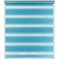 Рулонная штора День-Ночь 100*160 небесно-голубой Рулонная штора День-Ночь 100*160 небесно-голубой