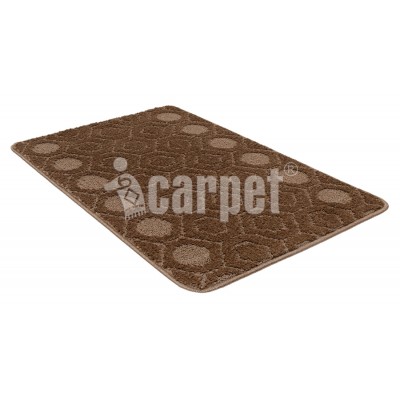 Коврик д/в Актив icarpet 50*80 кофе с молоком 55