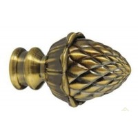 Наконечник Шишка d16мм антик-золот. в упак.(1шт)