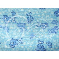 Коврик мерный ПВХ 0,65х15 м 7014С Дельфинчик синий Коврик мерный ПВХ 0,65х15 м 7014С Дельфинчик синий