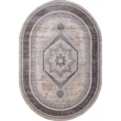 Ковер ARMINA 04037С grey/brown 2.0*2.9 (5.8 м.кв.) овал