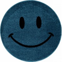 Ковер SMILE круг NC19 blue 1.0*1.0 (1 кв.м) Ковер SMILE круг NC19 blue 1.0*1.0 (1 кв.м)