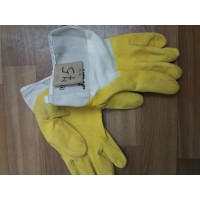 П075 Перчатки Желтые облив "Стекольшика" (75) П075 Перчатки Желтые облив "Стекольшика" (75)