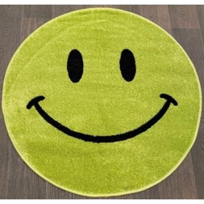 Ковер SMILE круг NC19 green 1.0*1.0 (1 кв.м)