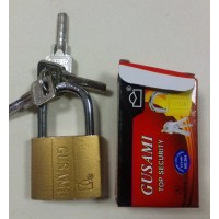 Замок навесной FZB 16-05-001 желтый 38мм лазерный ключ (упаковка 6 шт) Замок навесной FZB 16-05-001 желтый 38мм лазерный ключ (упаковка 6 шт)