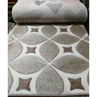 Ковер SEDNA Carving 08431А beige 0,8*1,5 (1,2кв.м) Ковер SEDNA Carving 08431А beige 0,8*1,5 (1,2кв.м)