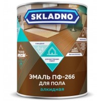 Эмаль ПФ 266 желто-коричневый 2,6кг SKLADNO Эмаль ПФ 266 желто-коричневый 2,6кг SKLADNO