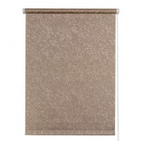 Мини Ролета Фрост 52*175 бежево-серый ГП