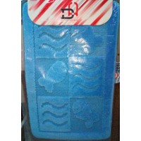 Коврик в ванную 50*80 1 пр. MONO син. 3006/531 Коврик в ванную 50*80 1 пр. MONO син. 3006/531