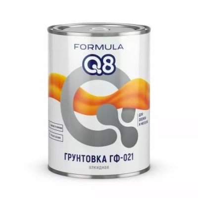 Грунт ГФ 021 серый 2,7 кг Formula Q8