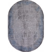Ковер ARMINA 03878A blue/blue 0.8*1.5 (1.2 м.кв.) овал Ковер ARMINA 03878A blue/blue 0.8*1.5 (1.2 м.кв.) овал
