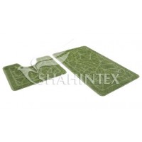 Набор ковриков д/в SHAHINTEX РР 60*100+60*50 зеленый чай 79 Набор ковриков д/в SHAHINTEX РР 60*100+60*50 зеленый чай 79