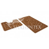 Набор ковриков д/в SHAHINTEX РР 60*100+60*50 кофе с молоком 55 Набор ковриков д/в SHAHINTEX РР 60*100+60*50 кофе с молоком 55