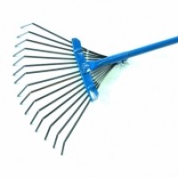 Грабли веерные раздвижные проволочные на мет. ручке ГАЙКА Грабли веерные раздвижные проволочные на мет. ручке ГАЙКА