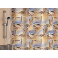 Штора для ванной 180*180см Греция 1569-1 Штора для ванной 180*180см Греция 1569-1