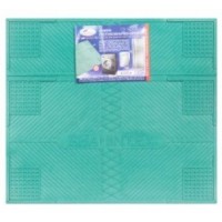 Коврик противовибрационный SHAHINTEX 62*55 см зеленый 01 Коврик противовибрационный SHAHINTEX 62*55 см зеленый 01