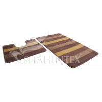 Коврик SHAHINTEX РР MIX  LUX 50*120 шоколадный 37