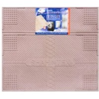 Коврик противовибрационный SHAHINTEX 62*55 см бежевый 04 Коврик противовибрационный SHAHINTEX 62*55 см бежевый 04