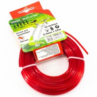 Леска для триммера Green Revolution 2,4х15м "ЗВЕЗДА" Леска для триммера Green Revolution 2,4х15м "ЗВЕЗДА"