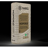 Штукатурка "КОРОЕД" 2,5 мм серая (25 кг) Habez Штукатурка "КОРОЕД" 2,5 мм серая (25 кг) Habez