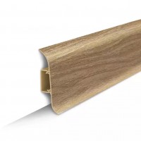 206 Плинтус напольный 55мм 2,2м "Идеал Классик", Дуб Коньячный (40 шт/уп)