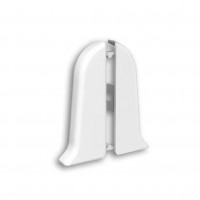 001 Торцевая (пара) для плинтуса 55мм "Идеал Классик", Белый (10 шт/уп) 001 Торцевая (пара) для плинтуса 55мм "Идеал Классик", Белый (10 шт/уп)