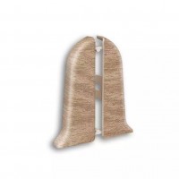 203 Торцевые (пара) для плинтуса 55мм "Идеал Классик", Дуб беленый (10 шт/уп) 203 Торцевые (пара) для плинтуса 55мм "Идеал Классик", Дуб беленый (10 шт/уп)