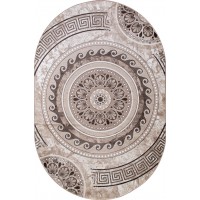 Ковер VALENCIA deluxe d300 овал cream/brown 1.5*3.0 (4.5 м2) Ковер VALENCIA deluxe d300 овал cream/brown 1.5*3.0 (4.5 м2)
