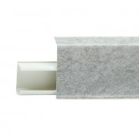 573 Плинтус напольный 55мм 2,2м "Quadro" Лофт (1уп=40шт) 573 Плинтус напольный 55мм 2,2м "Quadro" Лофт (1уп=40шт)