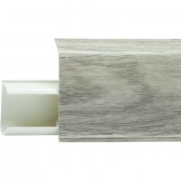 576 Плинтус напольный 55мм 2,2м "Quadro" Бристоль (1уп=40шт) 576 Плинтус напольный 55мм 2,2м "Quadro" Бристоль (1уп=40шт)