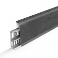 548 Плинтус напольный 70мм 2,2м "Деконика", Лофт серый 548 Плинтус напольный 70мм 2,2м "Деконика", Лофт серый