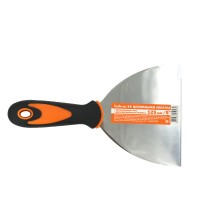 Шпатель-лопатка 125 мм нерж сталь -Bohrer - двухкомпонентная рукоятка Шпатель-лопатка 125 мм нерж сталь -Bohrer - двухкомпонентная рукоятка