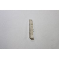 831 Заглушка левая для плинтуса 58мм "Вимар" Дуб аргенто  (1уп=25шт)