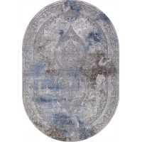 Ковер ARMINA 03879A blue/blue 1.6*2.3 (3.68 м.кв.) овал Ковер ARMINA 03879A blue/blue 1.6*2.3 (3.68 м.кв.) овал