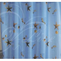 Штора для ванной 180*180см Морская звезда 1364-1 Штора для ванной 180*180см Морская звезда 1364-1