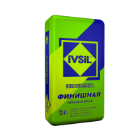 Шпаклевка финишная высококачественная гипсовая "IVSIL" (15кг) Шпаклевка финишная высококачественная гипсовая "IVSIL" (15кг)