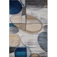 Ковер London D817 gray/blue 1,5*2,3 (3,45 кв.м ) Ковер London D817 gray/blue 1,5*2,3 (3,45 кв.м )