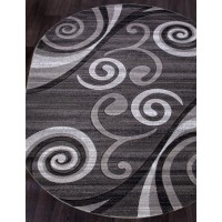 Ковер MEGA CARVING d263 gray 1.0*2.0 (2.0 кв.м) овал Ковер MEGA CARVING d263 gray 1.0*2.0 (2.0 кв.м) овал